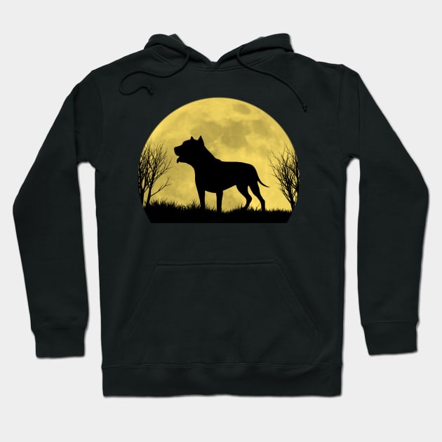 Staffordshire bull terrier Hoodie by Boss creative